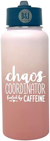  Chaos Coordinator 20 Oz Tumbler - Best Insulated Travel Cup For Boss Women - Great Gifts For Mom, Coworker, Bosses, Christmas, Birthday