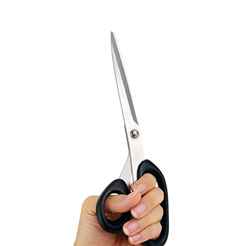  Korean Heavy Duty Kitchen Shears, Multipurpose Durable Scissors For Cutting Ribs, Pork, And Beef With Serrated Blade, Dishwasher Safe