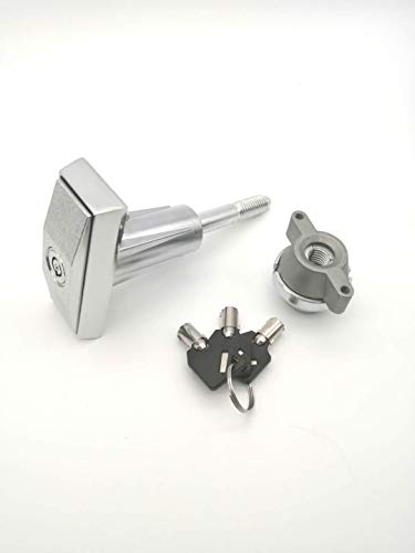  Vending Machines Lock T Handle Vending Machine Lock Adjustable Locking Force, Impact Resistance, Quick Locking With 3pcs Keys