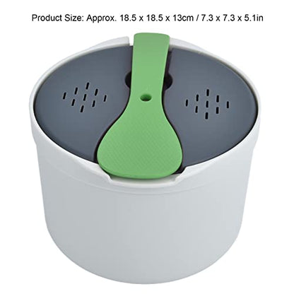  Microwave Rice Cooker, Microwave Rice Maker 2L For Microwave For Kitchen