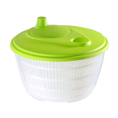  HEIMP Dryer Salad Spinner Large, With Clips & Locking Lid, Lettuce Vegetables Washer Dryer Drainer Crisper Strainer For Home Kitchen Washing Kitchen Slicer