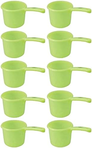  , Japanese Plastic Water Ladle Bath Ladle Dipper Leaf Series Made In Japan (1, White)