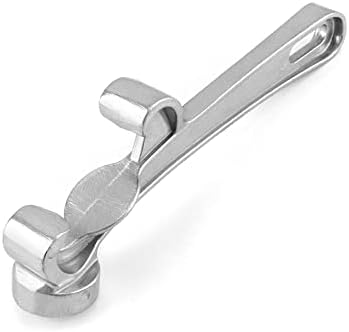  Aluminum Bucket Opener, 14" Long Barrel Pail Opener Bucket Lid Remover Tool, Silver, 1 Pack