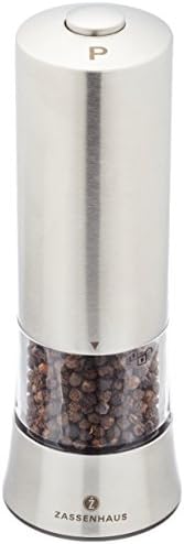 Zassenhaus "Gera" Electric Salt Mill, 7-Inch