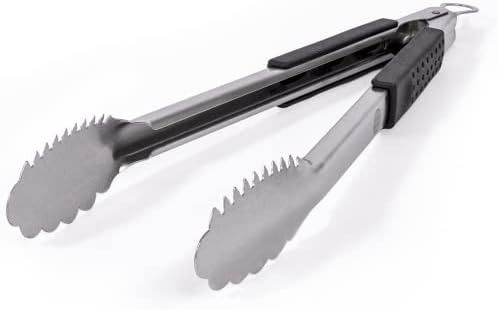  Tongs Super Long 24-inch Heavy Duty For BBQ And Grilling | Extra Long Stainless Steel Grilling Tongs For Outdoor Grill And Kitchen Cooking | Long Metal Tongs With Safety Hand Grips