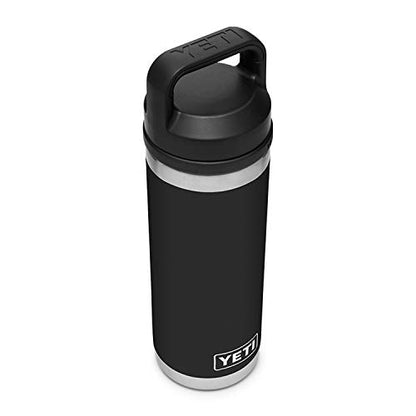 Yeti Rambler 18 Oz Bottle, Vacuum Insulated, Stainless Steel With Chug Cap
