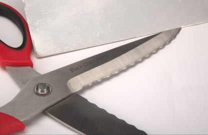  Itchen Scissors Wave Blade – Multipurpose Heavy Duty Shears – Ultra Sharp Premium Stainless Steel Utility Scissors