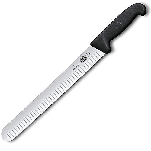 Victorinox 12 Inch Fibrox Pro Slicing Knife With Granton Blade
