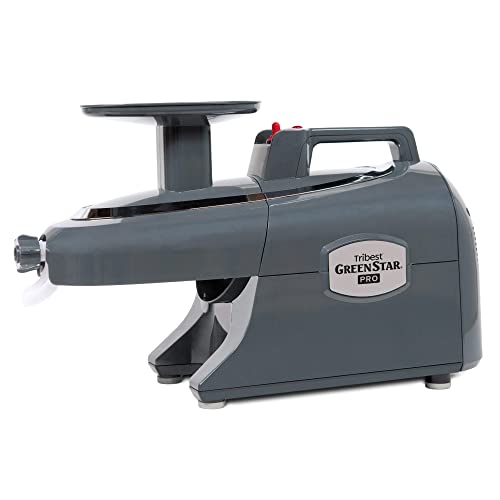  Jumbo Twin Gears GS-P502 Greenstar Pro Commercial Heavy Duty Juice Extractor, Gray, Pack Of 1