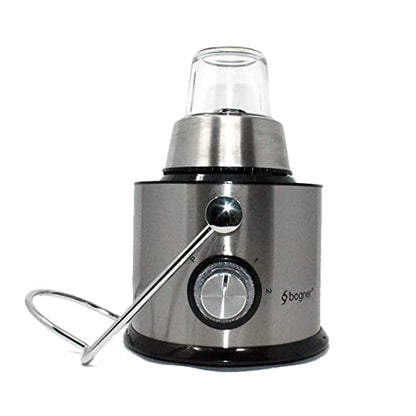 Bogner - 3 In 1 Multifunctional Juice Extractor, Blender And Seed Grind. Juicer Machine For Vegetables And Fruits. Easy Clean, BPA Free, 800W Motor