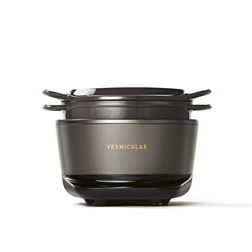  ERMICULAR Rice Cooker"RICEPOT MINI" (3Go) RP19A-GY (Truffle Gray)【Japan Domestic Genuine Products】 【Ships From JAPAN】
