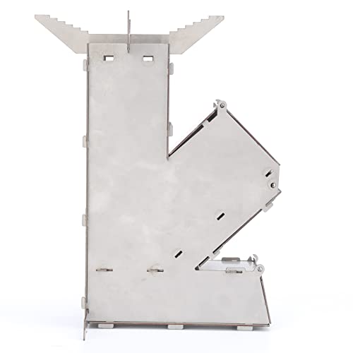  Rocket Stove - Portable, Durable, Convenient Stainless Steel Detachable Backpacking Stove