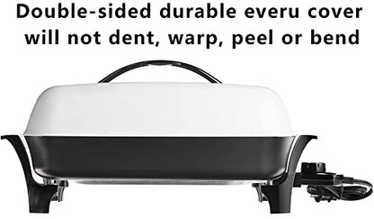  16 Inch Nonstick Electric Skillet - Roasts, Fries, Grills, Stews, Bakes, And Makes One-dish Meals.