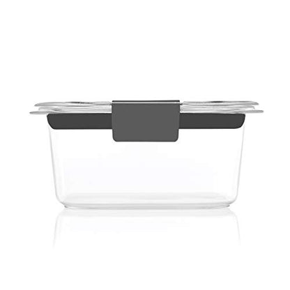 Rubbermaid Brilliance Leak-Proof Food Storage Containers With Airtight Lids, Set Of 7 (14 Pieces Total) | BPA-Free & Stain Resistant