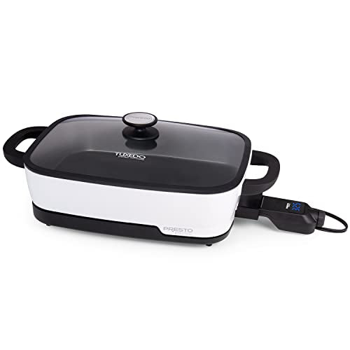 Presto 06854 Tuxedo™ Digital Precision Skillet Multi-cooker