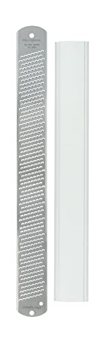 Microplane All-Stainless Steel Lemon Zester Tool, Blade Made In The USA