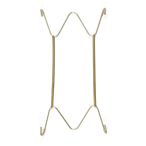  Plate Dish Hanger, Dismountable Decoration Crafts Dish Spring Holder, Fixed Art Wall Display Securing Clip Invisible Hook For Home Decor(8 Inch)