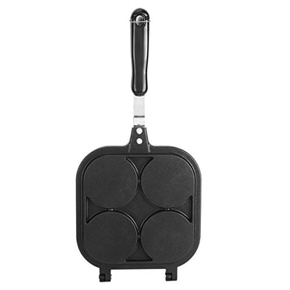  Waffle Maker Square Pancake Pan 4 Holes Mold Double-sided Lovely Cartoon Animal Pattern Non-stick Breakfast For Bakery