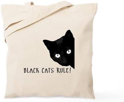  CafePress Calico Cat Tote Bag Natural Canvas Tote Bag, Reusable Shopping Bag