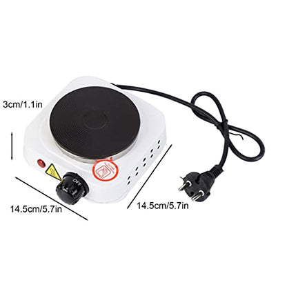 GENERIC Multifunctional Diy Lipstick Heating Furnace Coffee Stove Tea Boiling Electric Stove Household Adjustable Temperature Experimental Small Electric Cooking Utensils Set For Nonstick Cookware Silicone