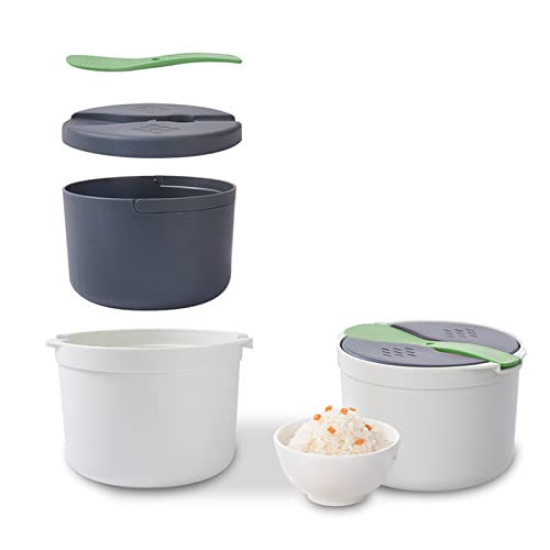  Microwave Rice Cooker, Microwave Rice Maker 2L For Microwave For Kitchen