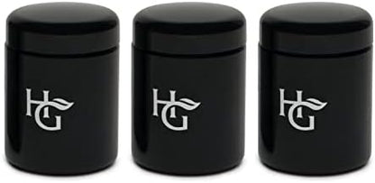  - Half Oz Airtight Jar And Smell Proof Containers (250 Ml) Comes With Humidity Pack To Keep Goods Fresh For Months