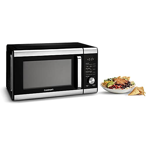 Cuisinart AMW-90 3-in-1 Microwave AirFryer Plus, Black Bundle With 2 YR CPS Enhanced Protection Pack