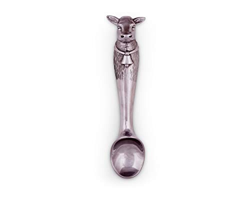  Designs Aluminum Cow Ice Cream Scoop 10 Inch Long