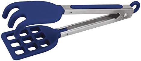  Waffle Tongs, Mini Silicone Easy-Grip, Non-Slip Handle, Candy Apple Red