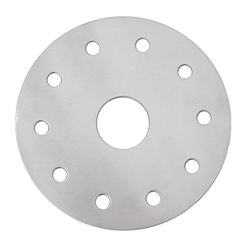  Heat Diffuser Plate Heat Diffuser Plate Stainless Steel Heat Diffuser Stainless Steel Induction Cooktop Converter Disk For Gas Stove Glass Cooktop Magnetic Cookware (Diameter 12.3CM)