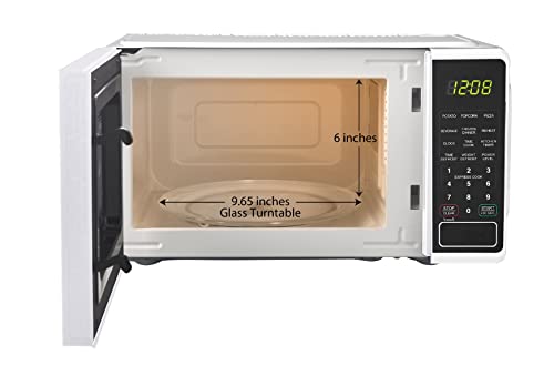  0.7 Cu. Ft. Countertop Microwave Oven, 700 Watts, White
