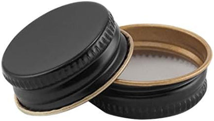  - 28-WM-15 28mm White Metal Screw Caps With Plastisol Liner - Pack Of 15 Leak Proof Lids