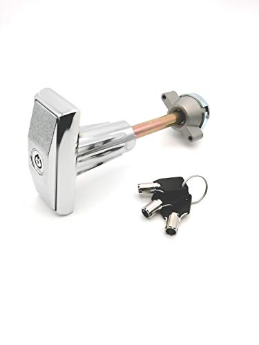  Vending Machines Lock T Handle Vending Machine Lock Adjustable Locking Force, Impact Resistance, Quick Locking With 3pcs Keys