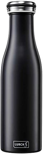 Lurch Urch Germany Thermal Bottle For Hot And Cold Drinks Made Of Double-Walled Stainless Steel (Burgundy, 16, Oz. | 0.5l)