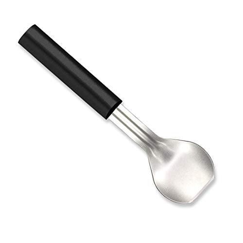  Ada Cutlery Ice Cream Scoop-Black Resin Handle Made In The USA, 9-1/4 Inches
