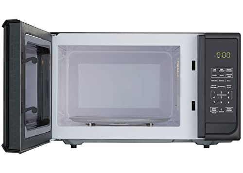 0.9 Cu. Ft. Matte Black Microwave Oven
