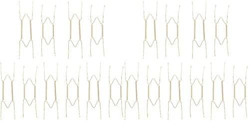  30 Pcs Wire Plate Hanger Plate Spring Hook Wall Plate Hanger For Decorative Plate
