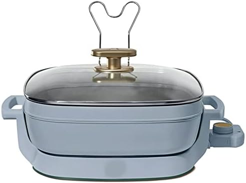 GENERIC 5-in-1 Electric Expandable Skillet, White Icing, Up To 7 QT
