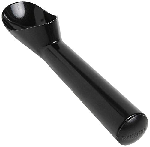  , Black Nonstick Anti-Freeze Ice Cream Scoop, 7in/18cm