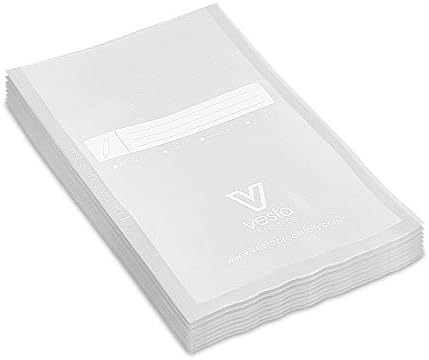  Uum Seal Bags | Clear And Embossed | 11x16 Inch | Gallon | 100 Vacuum Bags Per Pack | Great For Food Storage And Sous Vide