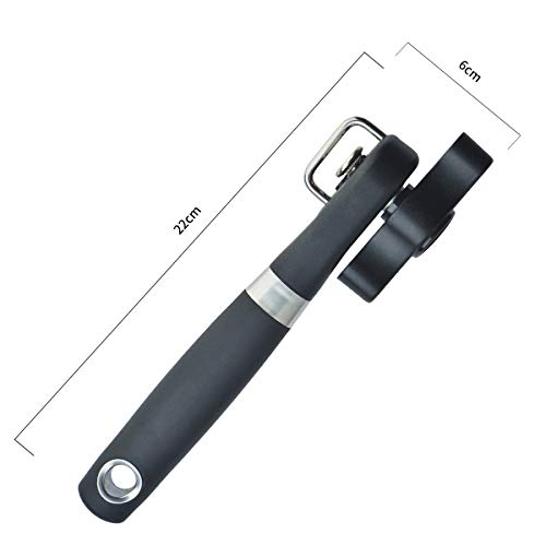  Can Opener Manual [Smooth Edge],Durable Safety Ergonomic Handle Aid Rated Can Openers Top For Restaurant &Kitchen