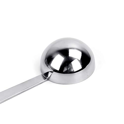  Stainless Steel Coffee Scoop, Kmeivol 2 Tablespoon Measuring Spoon Coffee Scoop, 30ml Metal Long Handled Spoons Coffee Measuring Spoons, Set Of 2