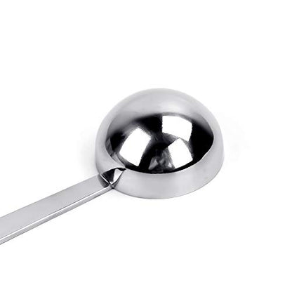  Stainless Steel Coffee Scoop, Kmeivol 2 Tablespoon Measuring Spoon Coffee Scoop, 30ml Metal Long Handled Spoons Coffee Measuring Spoons, Set Of 2