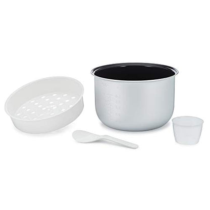  Zest 8 Cup One Touch Rice Cooker, Steamer, Cooks Rice, Grains, Quinoa And Oatmeal, No Pressure Cooking Functionality