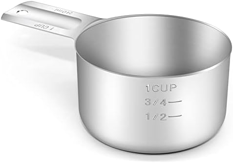  1 Teaspoon(1Tsp | 5 ML | 5 Cc | 1/3 Tablespoon) Single Measuring Spoon, Stainless Steel Individual Spoons, Long Handle Spoons Only