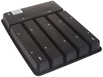  Rubbermaid No-Slip Large, Silverware Tray Organizer, Black With Gray