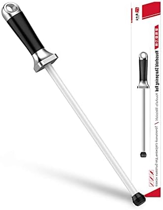  Knife Honing Rod,10 Inches Ceramic Sharpening Stick, Home Kitchen Knife Sharpener, 1000 Grit Ceramic