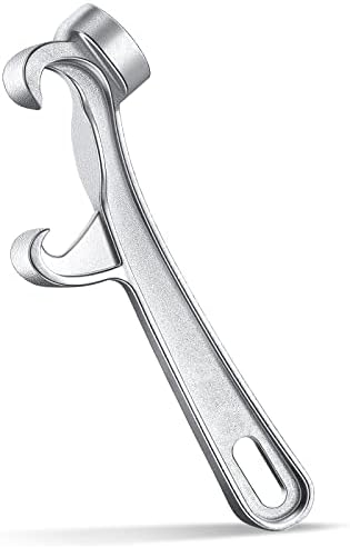  Aluminum Bucket Opener 5 Gallon Pail Opener Silver Buckets Lid Wrench Metal Can Opener Lid Remover Tool For Home Industrial Use (1 Piece), 21 Cm
