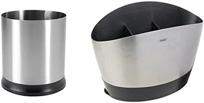 OXO Good Grips Stainless Steel Rotating Utensil Holder