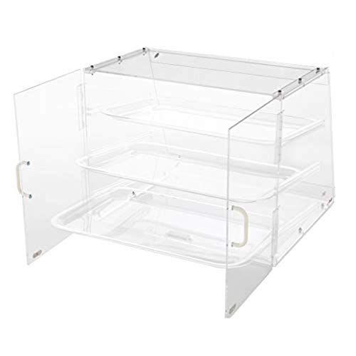 3-Tier Pastry Display Case, Acrylic Medium